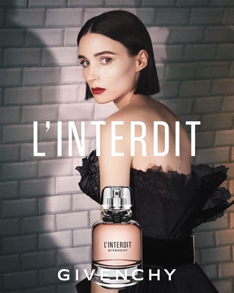 profumo interdit givenchy ad modella|givenchy fragrance.